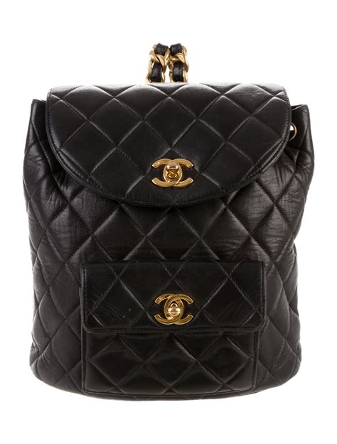 chanel duma backpack size|chanel backpack vintage.